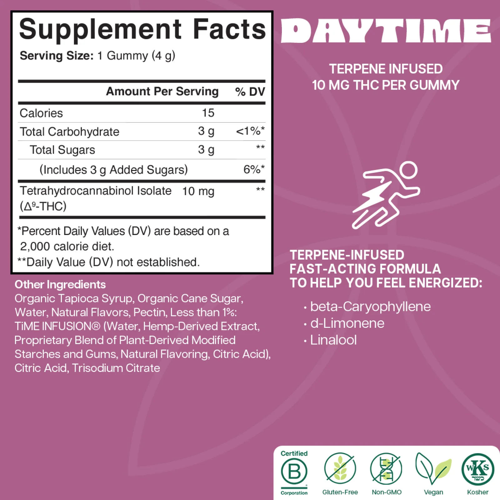 Daytime 10mg THC Gummies - Image 7